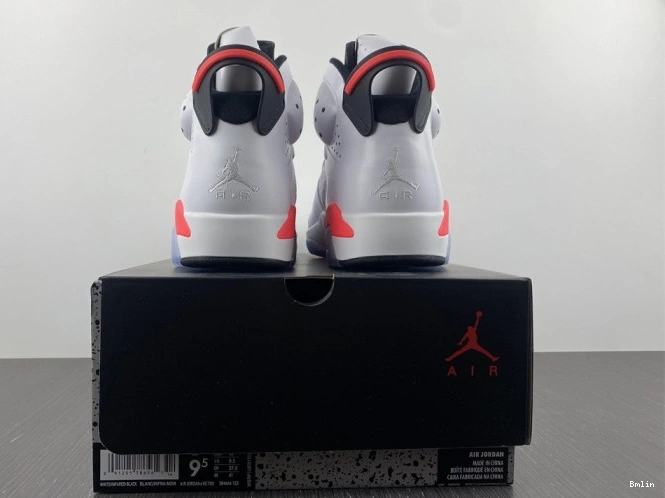 Bmlin Shoes White Infrared (2014) Jordan Retro 384664-123 6 0722